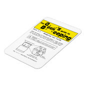 Geek Beekeeping (Swapping Cards) - Magnet (Linke Seite)