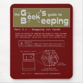 Geek Beekeeping (Swapping Cards) - Mousepad (Vorne)