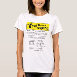 Geek Beekeeping (Swapping Cards) - Weißer T - Shir T-Shirt