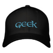 GEEK bestickter Hut (Vorderseite)