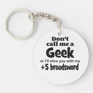 Geek Breitsword Schlüsselanhänger