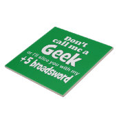 Geek Breitsword wf Fliese (Seite)
