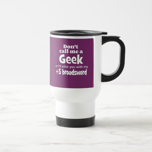 Geek Breitsword wf Reisebecher (Rechts)