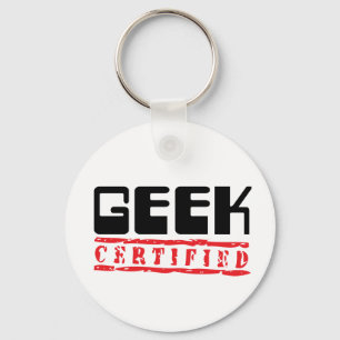 Geek Certified Schlüsselanhänger