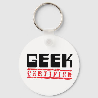 Geek Certified Schlüsselanhänger