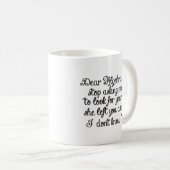 Geek Chic: Funny Mathe Algebra Wiz Cooles Design Kaffeetasse (VorderseiteRechts)
