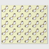 GEEK CHIC GLASSES PATTERN DESIGN GESCHENKPAPIER (Flach)
