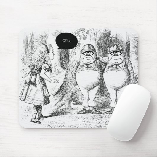 GEEK CLOTHING/alice geek mousepad (Mit Mouse)