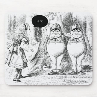 GEEK CLOTHING/alice geek mousepad