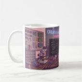 Geek Coding Katze Tasse – Süße Programmierer Kaffe (Links)