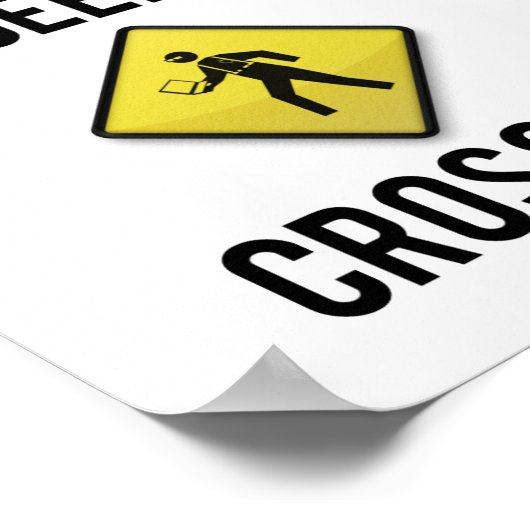 Geek Crossing Poster (Ecke)