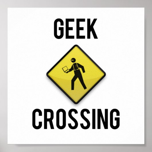 Geek Crossing Poster (Vorne)