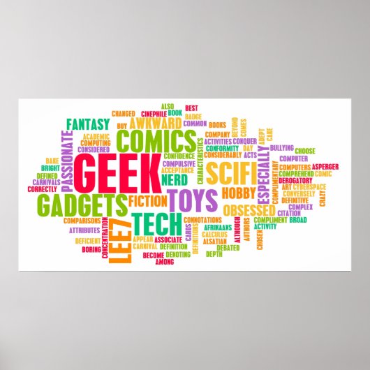Geek Culture Poster (Vorne)