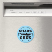 Geek Design for Shark Lovers Magnet (In Situ (Geschirrspüler))