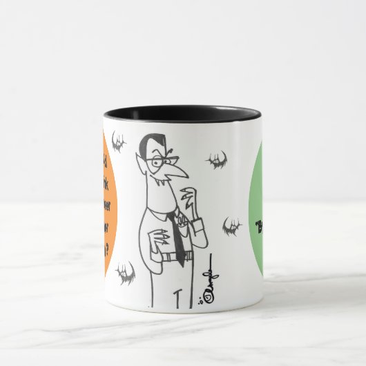 Geek Dracula Tasse (Zentrum)