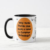 Geek Dracula Tasse (Links)