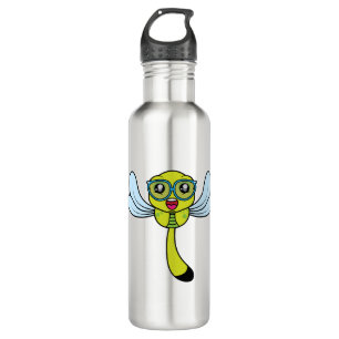 Geek Dragonfly Edelstahlflasche