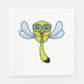 Geek Dragonfly Serviette (Vorderseite)