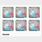 Geek Elite Radio Stickers (Blatt)