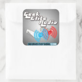 Geek Elite Radio Stickers (Tasche)