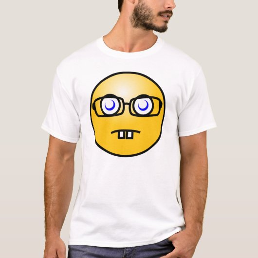 Geek Emoticon T-Shirt (Vorderseite)