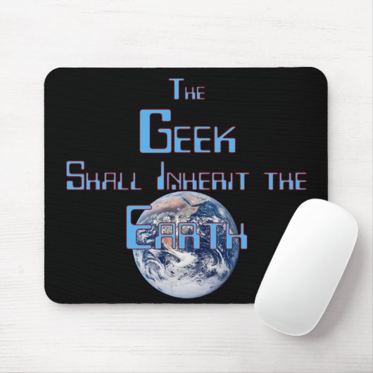 Geek erbt die Erdmousepad Mousepad (Mit Mouse)