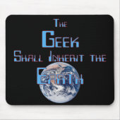 Geek erbt die Erdmousepad Mousepad (Vorne)