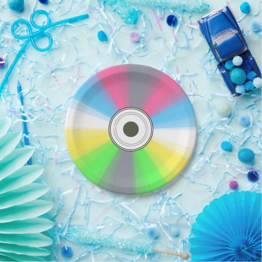 Geek-Fake CD Pappteller (Party)