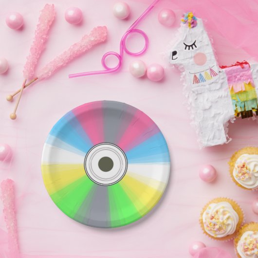 Geek-Fake CD Pappteller (Party)