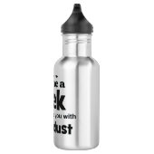 Geek-Feenstaub bf Edelstahlflasche (Rechts)