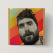 Geek-Gewohnheits-Button Button (Vorderseite)