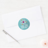 Geek Girl Pen Pals "Atom" Sticker (Umschlag)