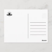 Geek Girl Pen Pals Logo Postkarte (Rückseite)