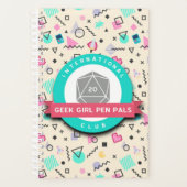 Geek Girl Pen Pals Planner Planer (Vorderseite)
