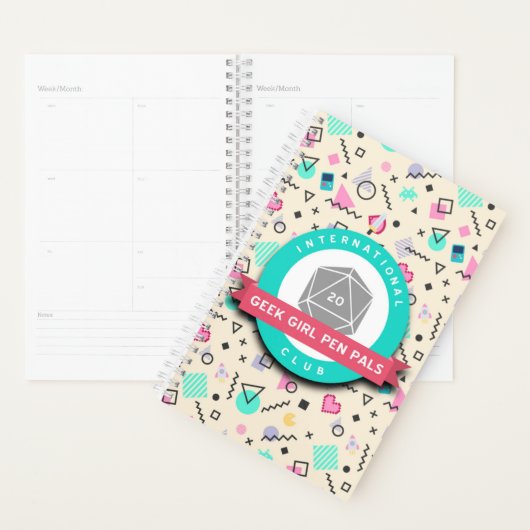 Geek Girl Pen Pals Planner Planer (Anzeige)
