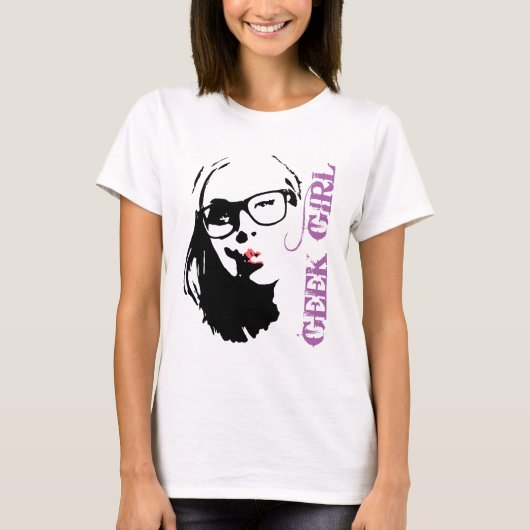 Geek Girl T-Shirt (Vorderseite)