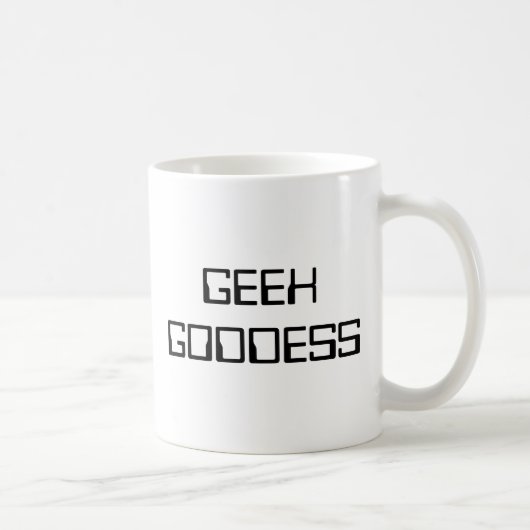 Geek Goddess Funny Spaß STEM Science Tech Mathemat Kaffeetasse (Rechts)
