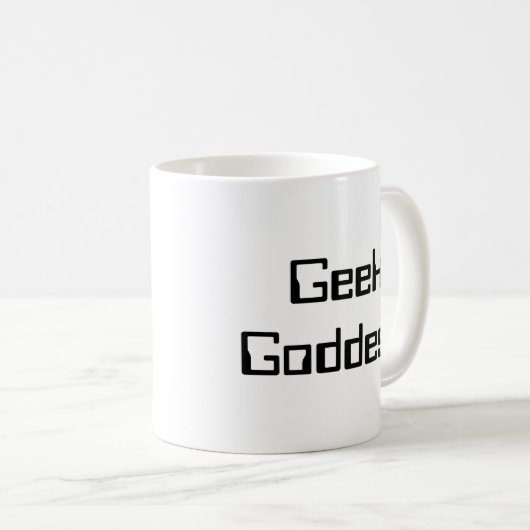 Geek Goddess Funny Spaß STEM Science Tech Mathemat Kaffeetasse (VorderseiteRechts)