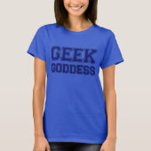 Geek Goddess (Marine) T-Shirt (Vorderseite)