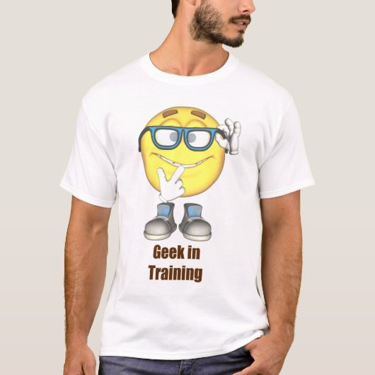 Geek im Trainings-T - Shirt (Vorderseite)