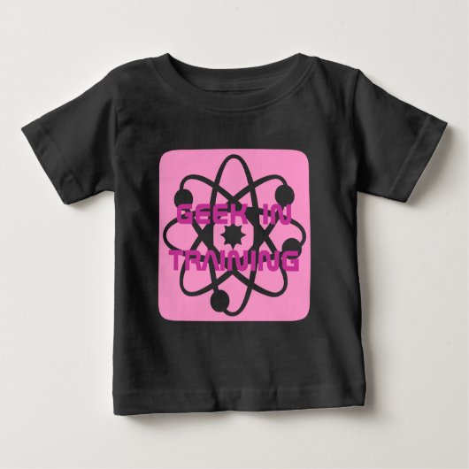 Geek in der Ausbildung Baby T-shirt (Vorderseite)