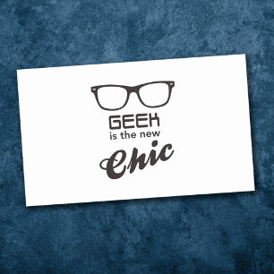 Geek Ist Das Neue Chic Rechteckiger Aufkleber