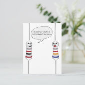 Geek Liebe Electronics kann Ihnen nicht widerstehe Postkarte (Stehend Vorderseite)