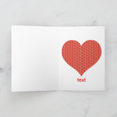 Geek-Liebe Feiertagskarte (Innenseite)