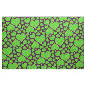 Geek-Liebe-Grün-Leiterplatte-Herz-Muster Stoff (Fat Quarter (45,7 x 55,9 cm))