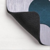 Geek Liebe (Herz) Mousepad, Dark Blue Mousepad (Ecke)