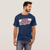 Geek-Liga von Amerika-T-Shirt (dunkel) T-Shirt (Vorne ganz)