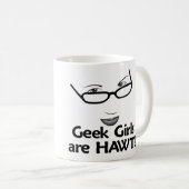 Geek-Mädchen - Tasse (VorderseiteRechts)