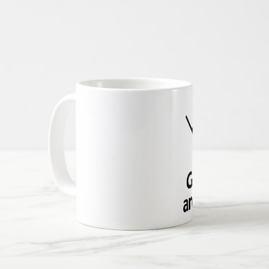 Geek-Mädchen - Tasse (Vorderseite Links)