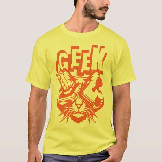 GEEK-MANÖVER JOYSTICK-VIDEOSPIELE T-Shirt (Vorderseite)